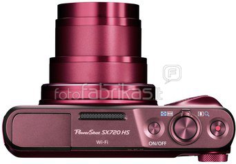 Canon PowerShot SX720 HS (raudonas)