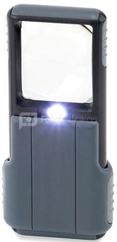 Carson Pop-Up Pocket Magnifier with LED 5x40mm