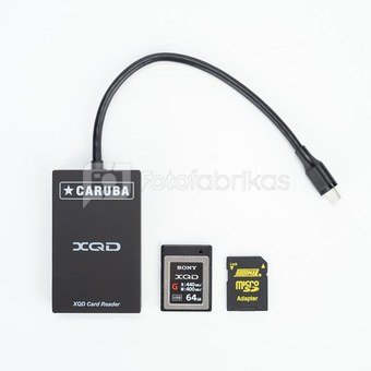 Caruba 2 in 1 Cardreader XQD + SD USB C
