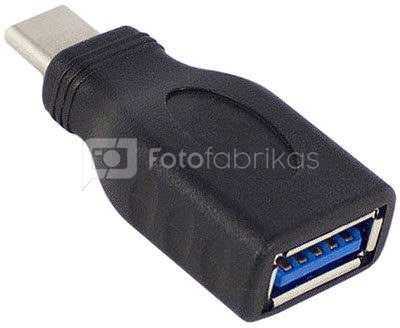 Caruba USB C (male)   USB A (female) Adapter (USB 3.1 Gen.1)