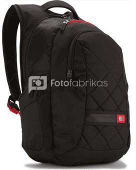 Case Logic DLBP116K Notebook Sporty Backpack/ For 16"/ Polyester/ Black/ For (29.5 x 4.0 x 39.0cm)