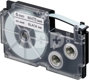 Casio XR-6 WE 6 mm black on white