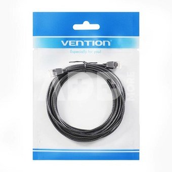 Category 6A Network Cable Vention IBIBG 1.5m Black Slim Type