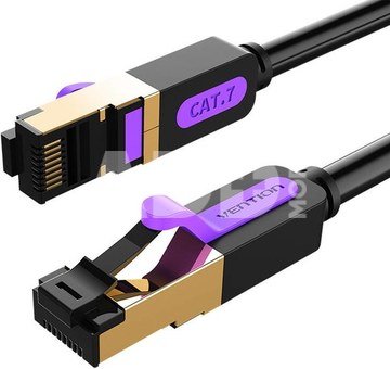 Category 7 SFTP Network Cable Vention ICDBD 0.5m Black