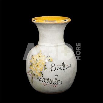 Ceramic vase Primroses 18x18x25 cm