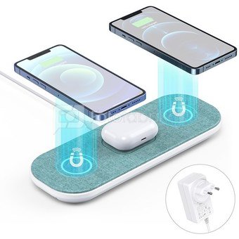 Choetech 10W 3 in 1 Fast Wireless Charger Pad T569 S