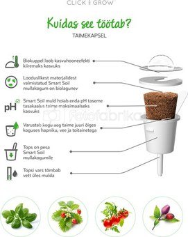 Click & Grow Smart Garden refill Кресс-салат 3 штуки