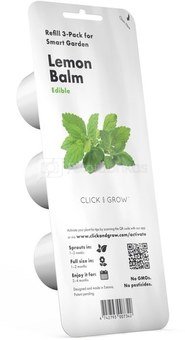 Click & Grow Smart Garden refill Lemon Balm 3pcs