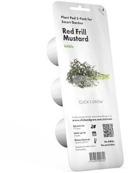 Click & Grow Smart Garden refill Mustard Red Frill 3pcs