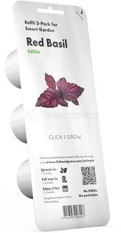 Click & Grow Smart Garden refill Red Basil 3pcs