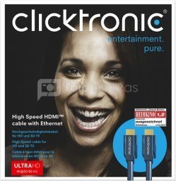 Clicktronic 70305 High Speed HDMI™ cable with Ethernet, 5 m Clicktronic