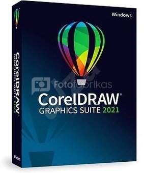 CorelDRAW Graphics Suite 2021 Commercial (prenumerata 1 metams)