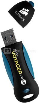 Corsair Flash Drive Voyager 128 GB, USB 3.0, Black/Blue