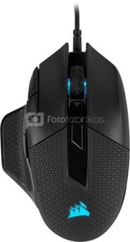 Corsair Gaming Mouse NIGHTSWORD RGB Wired, 18000 DPI, Black