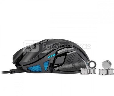Corsair Gaming Mouse NIGHTSWORD RGB Wired, 18000 DPI, Black