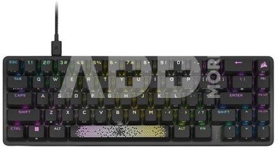 CORSAIR K65 PRO MINI RGB Mechanical Gaming Keyboard, OPX Switch, NA Layout, Wired, Black