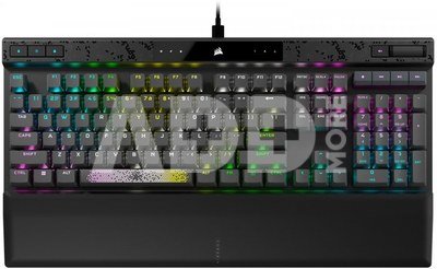 CORSAIR K70 MAX RGB Mechanical Gaming Keyboard, MGX Switch, NA Layout, Wired, Black