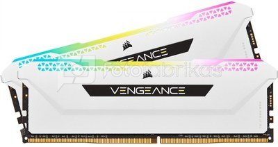 Corsair Memory DDR4 Vengeance RGB PRO SL 32GB/3200(2*16GB) White