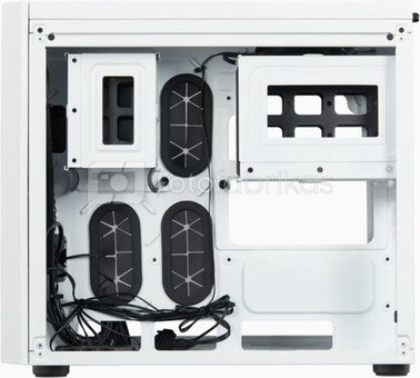 Corsair RGB Computer Case 280X Side window, White, Micro ATX