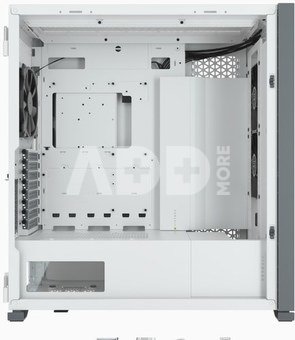 Corsair Tempered Glass PC Case 7000D AIRFLOW Side window, White, Full-Tower, Power supply included No