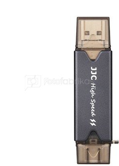 JJC CR UTC3 GRAY USB 3.0 Card Reader