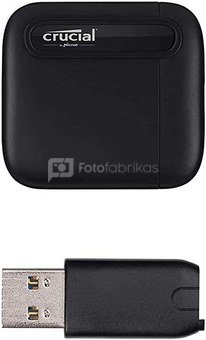 Crucial portable SSD X6 2TB USB 3.1 Gen 2 Typ-C (10 GB/s)