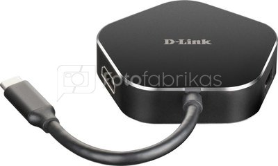 D-Link D-Link DUB-M420 HUB USB -C + USB 3.0 + HDMI
