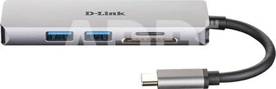 D-Link D-Link DUB-M530 HUB USB -C + USB 3.0 + HDMi + S