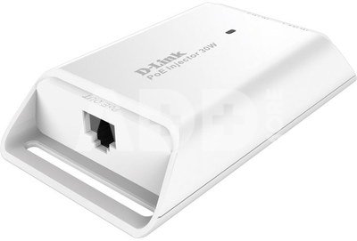 D-LINK DPE-301GI, Gigabit PoE Injector, Compliant with IEEE 802.3af/802.3at PoE standards, 2 10/100/1000 Base-T Gigabit Ethernet Ports; Intup voltage: 100 - 240V AC ; Output voltage: 54V DC; Output power: up to 32.4W; Transmits power on Ethernet cable up to 100 metets away, DPE-301GI work with all D-Link 802.3af and 802.3at capable devices, and work with all non-802.3af and non-802.3at capable D-Link AP, IP Cam and IP phone via DPE-301GS.