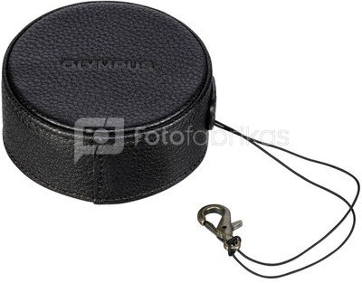 Olympus LC-60.5GL BLK leather Lens Cap 60.5 mm black