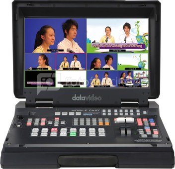 DATAVIDEO HS-1300 6 INP HD SWITCHER IN CASE WITH STREAMING