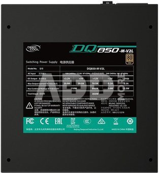 Deepcool 80 Plus Gold Full Modular ATX Power Supply DQ850-M-V2L 850 W