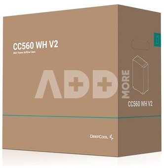 Deepcool CC560 V2 MID TOWER CASE, White