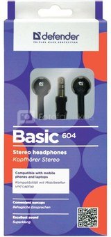 Defender EARPHONES BASIC 604 BLACK