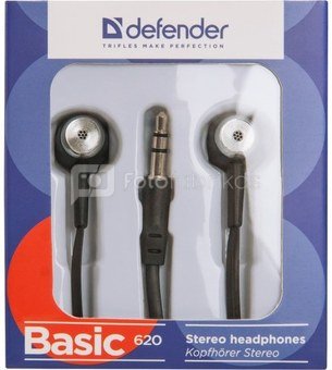 Defender EARPHONES BASIC 620 BLACK