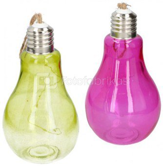 Dekoracija pakabinama "Lemputė" su 5 led lemputėmis 871125204124 (2 spalvų)