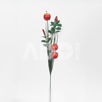 Dekoracija Šakelė su obuoliukais FX02011 h 59 cm noakc