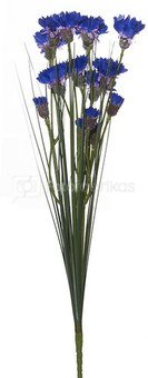 Dekoratyvinė gėlė Rugiagėlių puokštė (24) H: 40 cm. FA05138 SAVEX