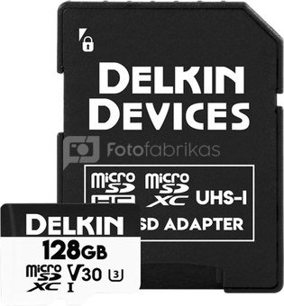 DELKIN MICROSD ADVANTAGE 660X UHS-I (U3/V30) 128GB