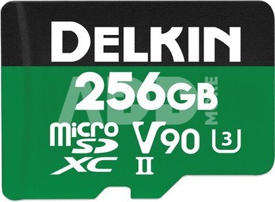 DELKIN MICROSD POWER 2000X UHS-II (V90) R300/W250 256GB