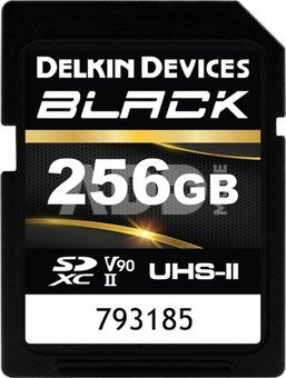 DELKIN SD BLACK RUGGED UHS-II (V90) R300/W250 256GB (NEW)