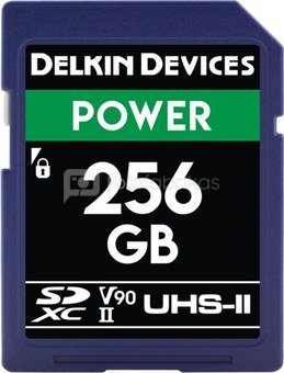 DELKIN SD POWER 2000X UHS-II U3 (V90) R300/W250 256GB