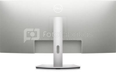 Dell Curved USB-C Monitor S3423DWC 34 ", VA, WQHD, 3440 x 1440, 21:9, 4 ms, 300 cd/m², White, 60 Hz, HDMI ports quantity 2