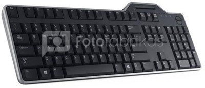 Dell KB813 Smartcard keyboard, Wired, Keyboard layout EST, USB, Black