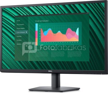 Dell LCD Monitor E2723H 27 ", VA, FHD, 1920 x 1080, 16:9, 5 ms, 300 cd/m², Black, 60 Hz