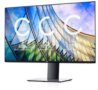 Dell LCD U2719DC 68.6cm(27")FullHD/LED/IPS/16:9/2560x1440/350cdm2/8ms/178-178/1xDP,2xUSB/Black