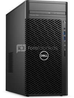 Dell Precision 3660 Desktop, Tower, Intel Core i7, i7-12700, Internal memory 16 GB, DDR5 non-ECC, SSD 512 GB, Nvidia T1000 FH, No Optical drive, Keyboard language English, Windows 10 Pro, Warranty 36 month(s), Basic OnSite