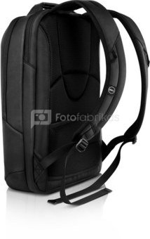 Dell Premier Slim 460-BCQM Fits up to size 15 ", Black with metal logo, Backpack