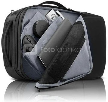 Dell Pro Hybrid 460-BDBJ Fits up to size 15 ", Black, Shoulder strap, Briefcase - Backpack