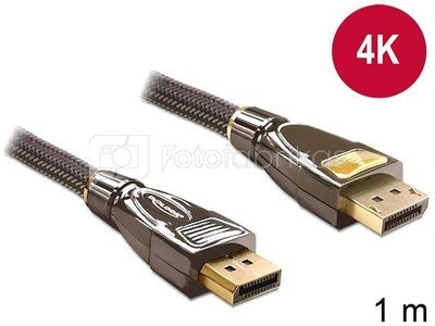 Delock Cable Displayport -> Displayport 4K 1m Premium